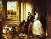 Sir edwin henry landseer,R.A. Windsor Castle in Modern Times oil on canvas